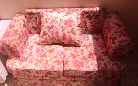 Jubail, Furniture, SAR 100,  A 2 Seater Sofa With A Pillow