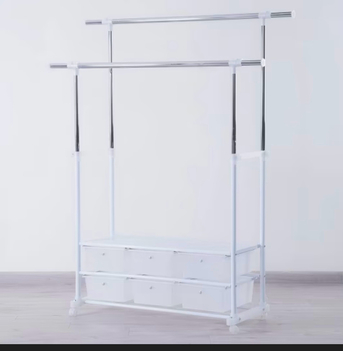 Jubail, Furniture, SAR 175,  A Lapis Garment/Cloth Rack With Extendable Rod