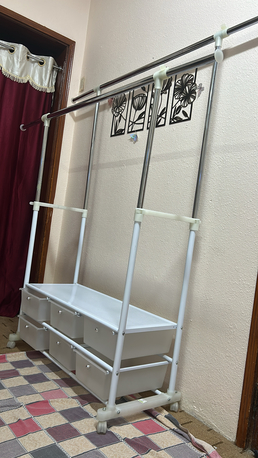 Jubail, Furniture, SAR 175,  A Lapis Garment/Cloth Rack With Extendable Rod