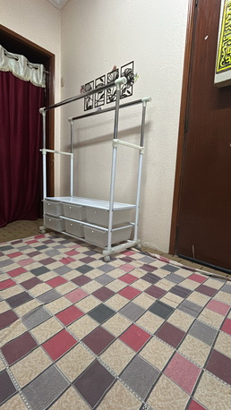 Jubail, Furniture, SAR 175,  A Lapis Garment/Cloth Rack With Extendable Rod