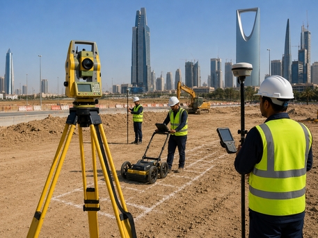Riyadh, Construction, Surveying & GIS Services
