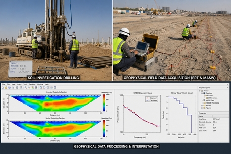 Riyadh, Construction, Geophysics & Geo-Technical Studies