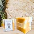 USD 8,  Handcrafted Pineapple Soap With Goat Milk (5 Oz)