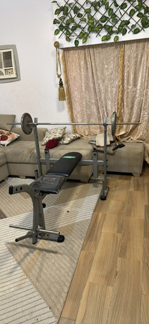 Jeddah, Health & Beauty Items, SAR 450,  Barbell , Weight Plates , Bench , Chin Up Bar , Gym