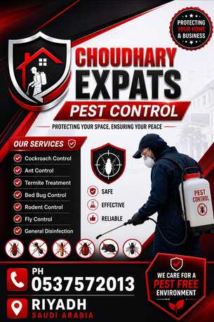 Riyadh, Pest Control, &trade;.CHOUDHARY EXPERT 🧡PEST CONTROL SPRAY  AND BED BUG