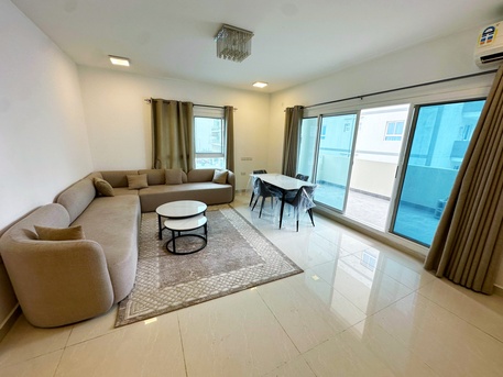 Hidd, Apartments, Flats, Houses & Villas, BHD 360/month,  Furnished,  3 BR,  Fully Furnished 3BHK Sea View Apartment With Maid Room & Balconies In Hidd &ndash; 360 BD
