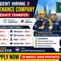 URGENT HIRING &ndash; MAINTENANCE COMPANY IMMEDIATE TRANSFER TODAY JOB OFFER LETTER ISSUE