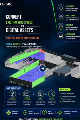 Miami, Construction, Convert Existing Structures Into Digital Assets With Point Cloud To BIM Modeling