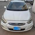 SAR 17000,  Hyundai Accent,  2015,  Automatic,  322000 KM,  Colour: White  Fahas Validity: Valid Istemara