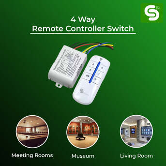 Noida, Electronics, 4 Way Remote Control Switch & Touch Sensor With Dimmer &mdash; Smart Switch Guide (2026)