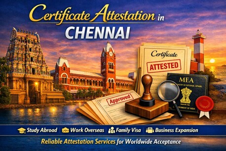 Chennai, Legal, Certificate Attestation In Chennai