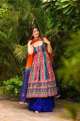 Jaipur, Clothing & Accessories, INR 12000,  Buy Idaho Rangriti Heavy Suit Set Online