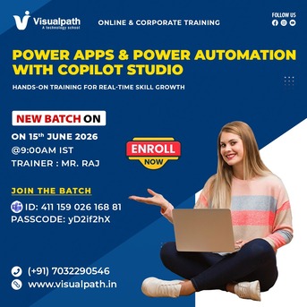 Hyderabad, Education, Power Apps & Power Automate New Batch Starts Soon