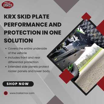 New York, Automotive, KRX Skid Plate Performance And Protection In One Solution