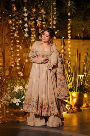 Jaipur, Clothing & Accessories, INR 7000,  Buy Idaho Luminous Silken Anarkali Suit Set Online