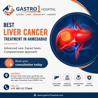 Ahmedabad, Health, Get The Best Liver Cancer Treatment In Ahmedabad &ndash; Gastro1 Hospital