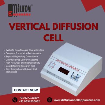 Mumbai, Business, Vertical Franz Diffusion Cell Manufacturer & Supplier In India