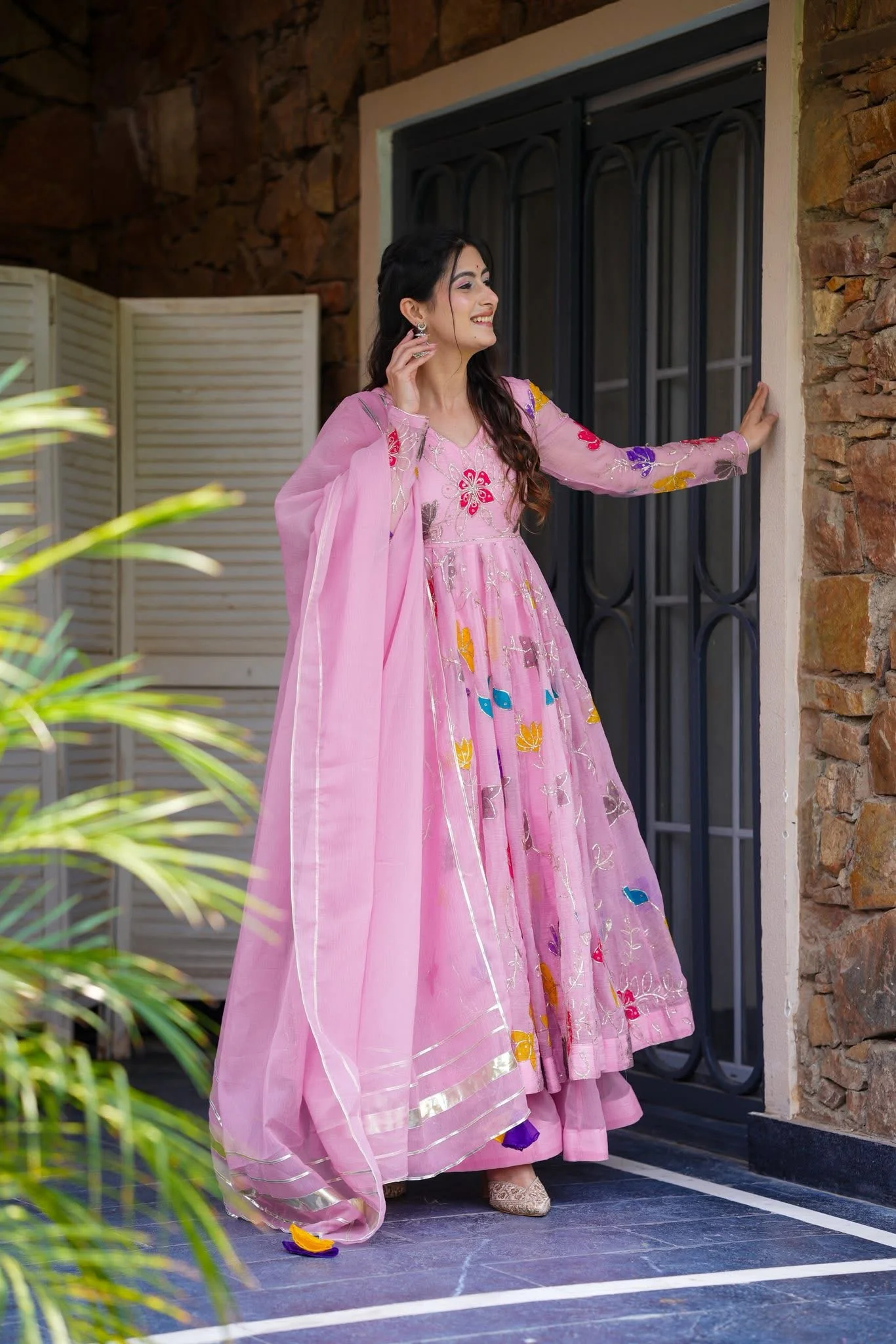 Jaipur, Clothing & Accessories, INR 7500,  Buy Idaho Jaipuri Petals Suit Set Online