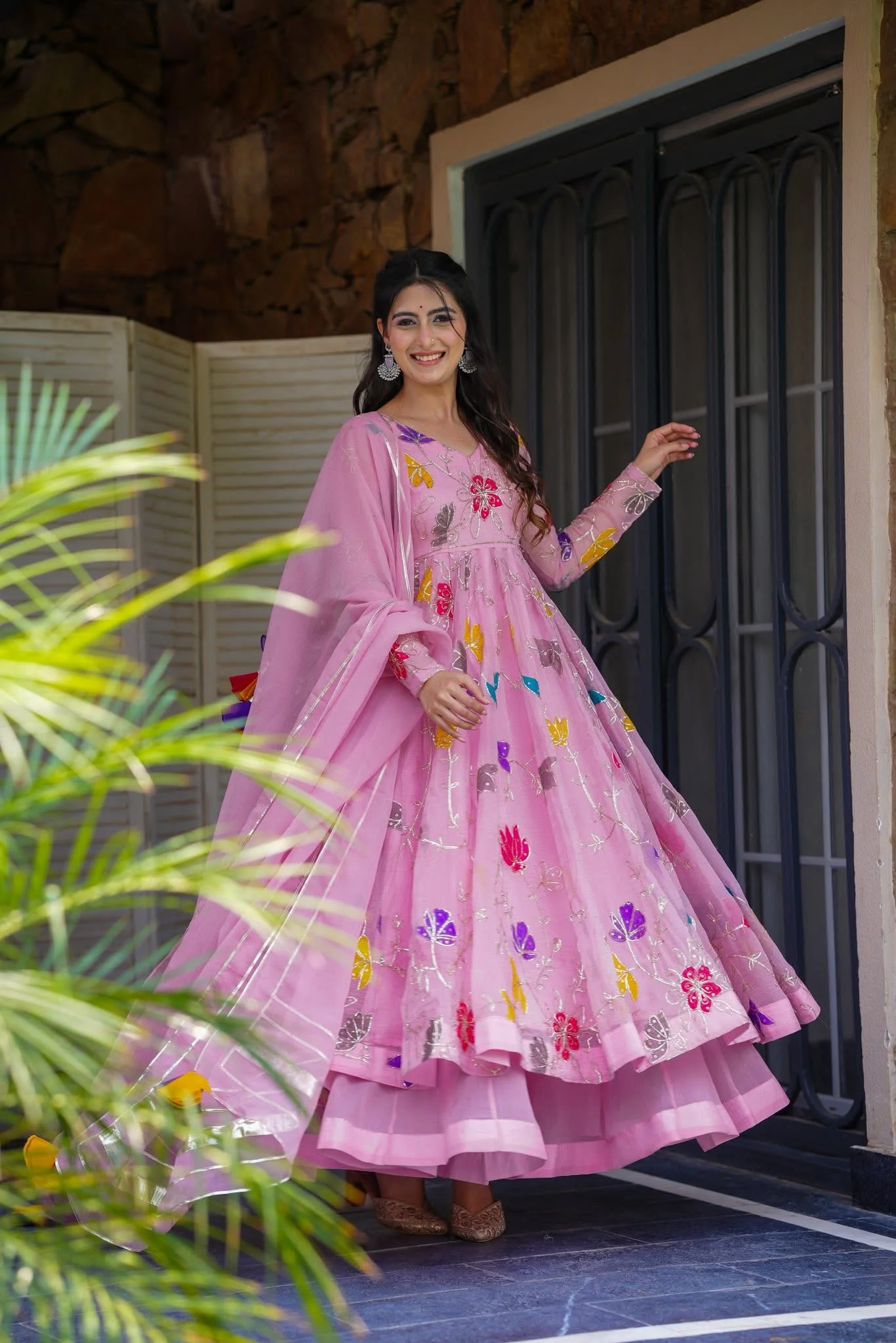 Jaipur, Clothing & Accessories, INR 7500,  Buy Idaho Jaipuri Petals Suit Set Online
