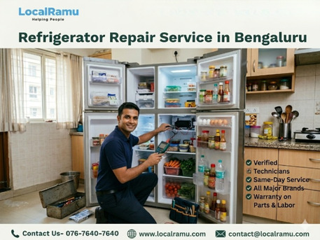 Bangalore, Appliance Repair, Bengaluru Homes Deserve A Refrigerator That Works Every Single Day With LocalRamu