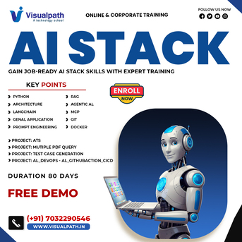 Hyderabad, Education, AI Stack Course Online | AI Stack Training In Hyderabad