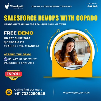 Hyderabad, Lessons Offered, Salesforce DevOps With Copado Free Live Demo &ndash; Join Now!