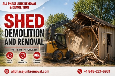 New York, Business, Shed Demolition And Removal | Safe, Fast & Affordable Junk Removal
