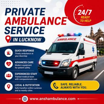 Lucknow, Health, Private Ambulance Service In Lucknow