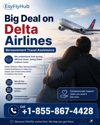 New York, Travel, Delta Airlines Bereavement Travel Assistance +1-855-867-4428