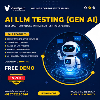 Hyderabad, Lessons Offered, Best AI LLM Testing Training | AI LLM Course Online