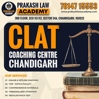 Chandigarh Tricity, Education, CLAT Coaching In Chandigarh &ndash; Prakash Law Academy