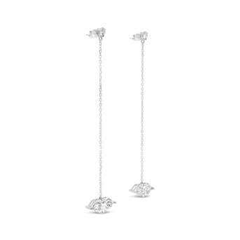 Sharjah, Jewelry, AED 18025,  Lip Shape Lab Grown Diamond Pendant Earrings
