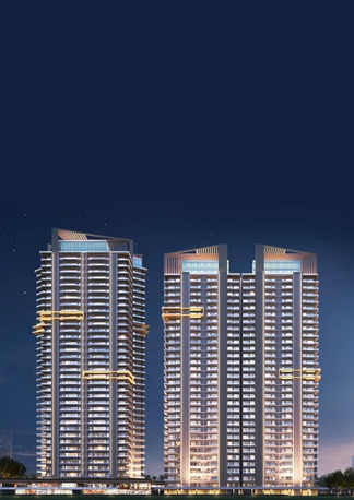 Gurgaon, Real Estate For Sale, INR 41200000,  3 BR,  2590 Sq. Feet,  Luxury Apartments At Navraj The Kingstown Height - Modern Living
