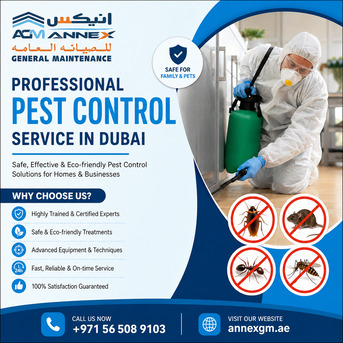 Abu Dhabi, Business, Pest Control In Dubai | Safe & Effective Service &ndash; Annex GM