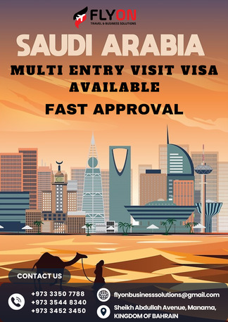 Manama, Immigration, Saudi Arabia Multi Entry Visit Visa Available Fast Approval
