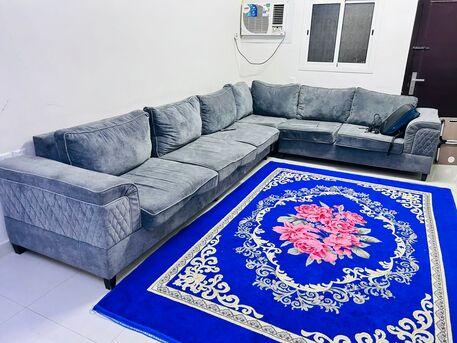 Al Malaz, Household Items, SAR 550,  L Shape Sofa- Good Condition- Less Used (Slightly Negotiable)
