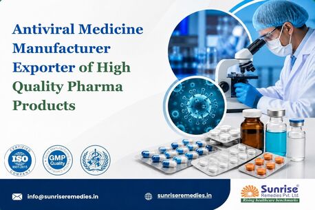 Kampala, Health, Antiviral Medicine Manufacturer Exporter Of High Quality Pharma Products