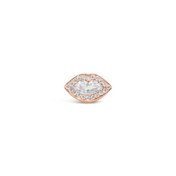 Sharjah, Jewelry, AED 12100,  Lip Shape Lab Grown Diamond Ring In Rose Gold