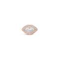 AED 12100,  Lip Shape Lab Grown Diamond Ring In Rose Gold