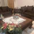 SAR 1600,  Seven Seat Sofa Set + 2 Side Tables+1 Central Table, 8 Seat Dinner Set With Buffet