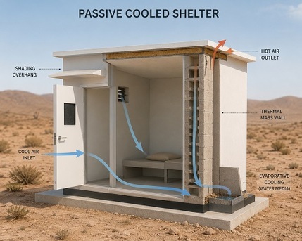 Ahmedabad, Industrial Machinery, INR 10,  Passive Cooled Shelter Manufacturer
