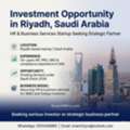 Business Partner / Investor Required For Scalable HR & Government Services Company In KSA
