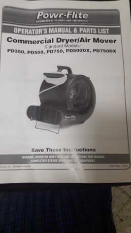 Jeddah, Household Items, SAR 750,  Dryer / Air Mover (Commercial)