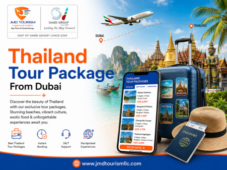 Dubai, Travel, Thailand Tour Package From Dubai For Adventure Trips