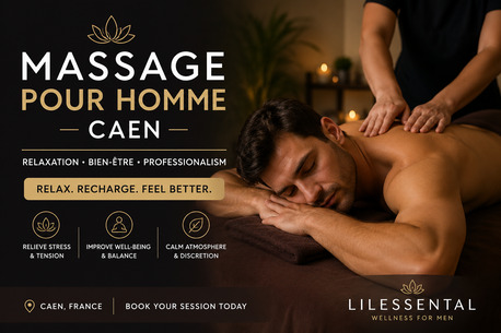 Paris, Health, Massage For Men In Caen | Professional Relaxation & Wellness &ndash; Lilessental