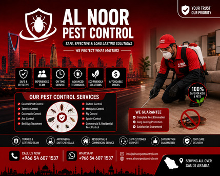 Al Andalus, Pest Control, AL NOOR PEST CONTROL SERVICES