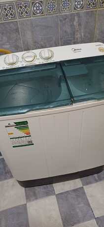 Riyadh, Household Items, SAR 250,  Midea Twin-Tub Washing Machine (Excellent Condition)