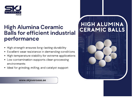 Silicon Oasis, Business, Premium High Alumina Ceramic Balls For Industrial Process Use