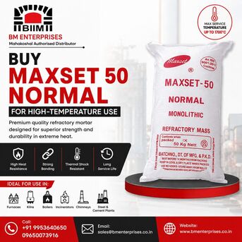 Faridabad, Materials, INR 1200,  Buy Maxset 50 Normal For High-Temperature Use
