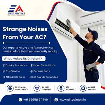Chennai, Air Conditioning, Common Reasons For Strange AC Noises | AC Service Center In Trichy
